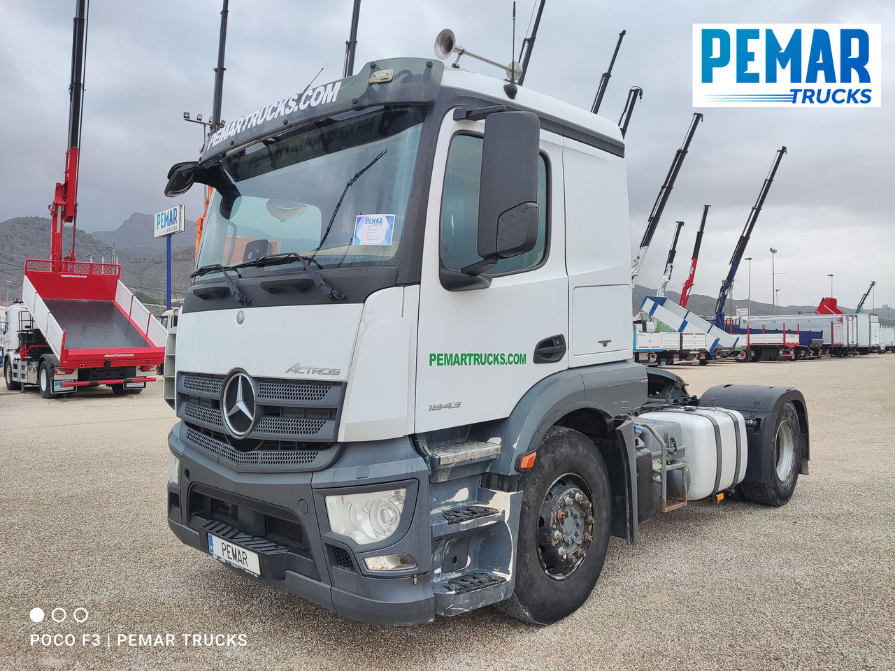 MERCEDES-BENZ ACTROS 1843 CABEZA TRACTORA EQUIPO HIDRAULICO - Tegljač: slika 1 MERCEDES-BENZ ACTROS 1843 CABEZA TRACTORA EQUIPO HIDRAULICO - Tegljač: slika 1