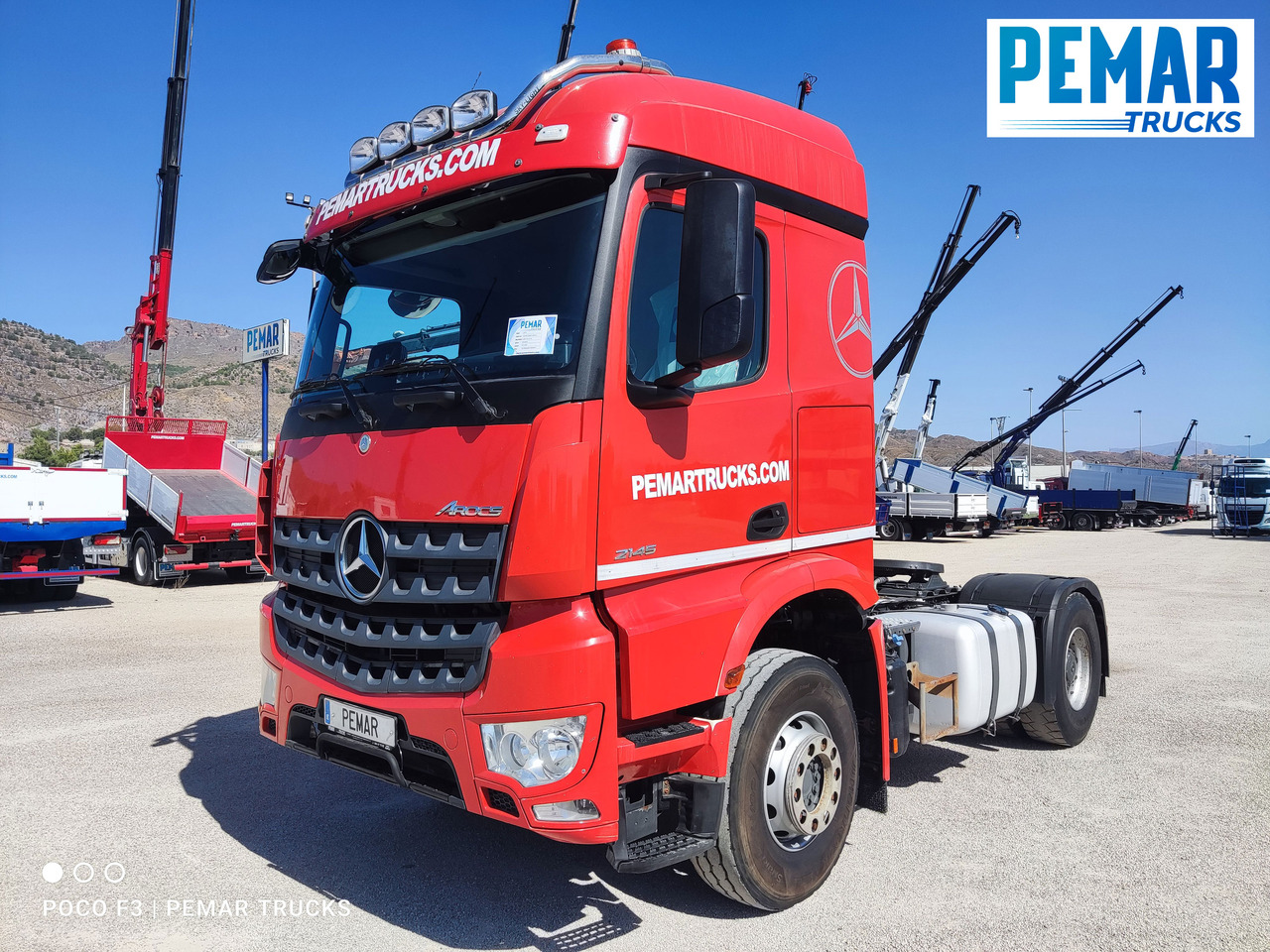 MERCEDES-BENZ AROCS 2145 TRACTORA EQUIPO HIDRAULICO - Tegljač: slika 1 MERCEDES-BENZ AROCS 2145 TRACTORA EQUIPO HIDRAULICO - Tegljač: slika 1