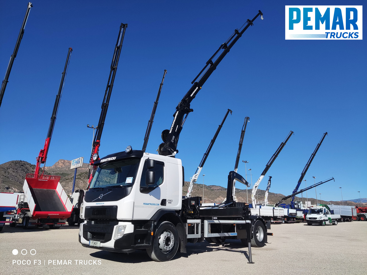 VOLVO FE 280 GRUA MULTILIFT 18T EURO 6 - Istovarivač, Kamion sa dizalicom: slika 4 VOLVO FE 280 GRUA MULTILIFT 18T EURO 6 - Istovarivač, Kamion sa dizalicom: slika 4