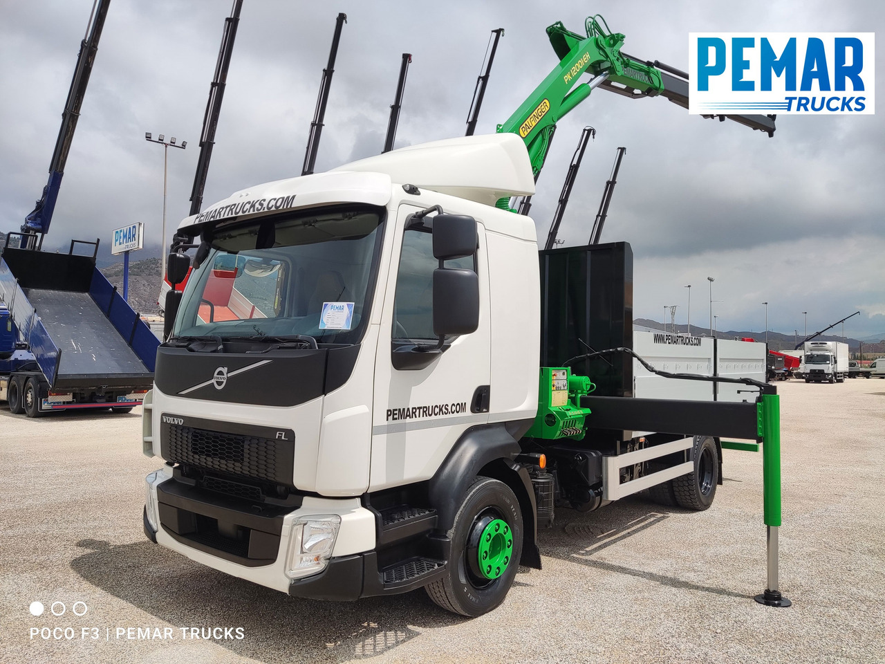 VOLVO FL 210 GRUA CAJA FIJA 12T EURO 6 - Kamion sa dizalicom: slika 1 VOLVO FL 210 GRUA CAJA FIJA 12T EURO 6 - Kamion sa dizalicom: slika 1