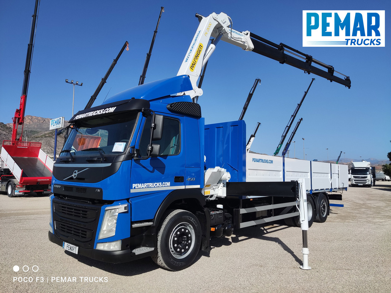 VOLVO FM 450 6X2 GRUA CAJA FIJA EURO 6 - Kamion sa tovarnim sandukom, Kamion sa dizalicom: slika 1 VOLVO FM 450 6X2 GRUA CAJA FIJA EURO 6 - Kamion sa tovarnim sandukom, Kamion sa dizalicom: slika 1