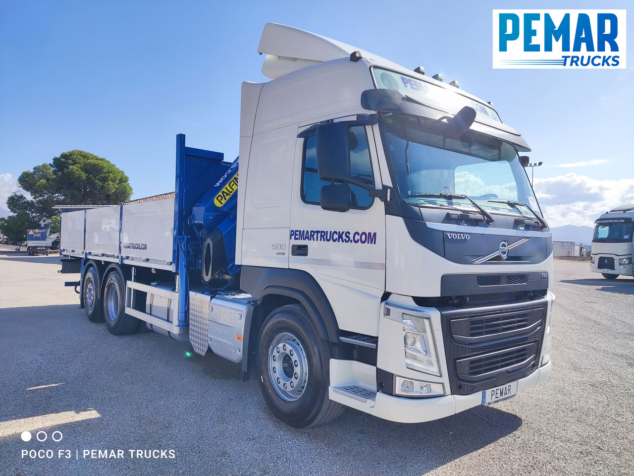 Kamion sa dizalicom VOLVO FM 500 6X2 GRUA CAJA FIJA: slika 14