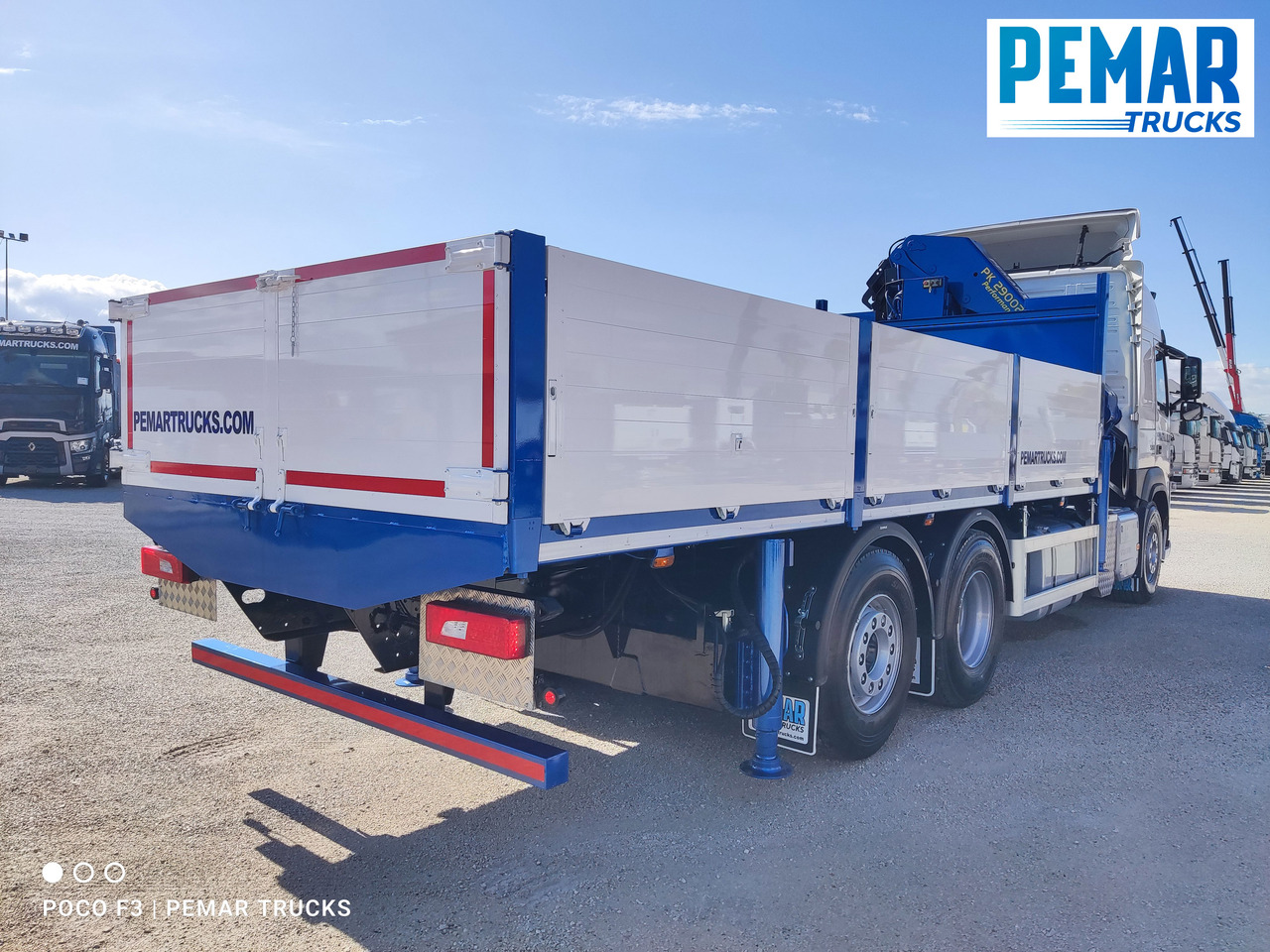 Kamion sa dizalicom VOLVO FM 500 6X2 GRUA CAJA FIJA: slika 16