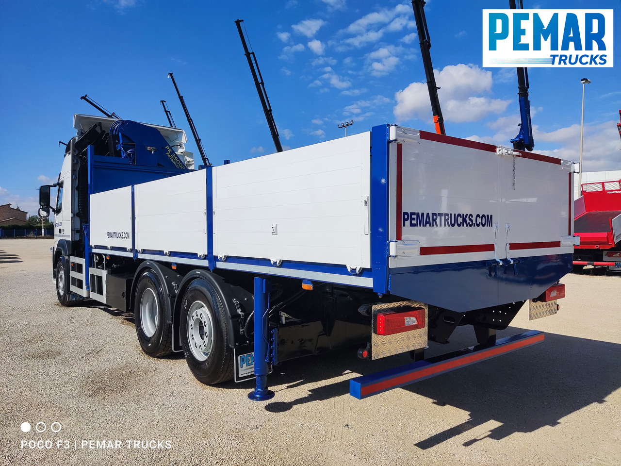 Kamion sa dizalicom VOLVO FM 500 6X2 GRUA CAJA FIJA: slika 18