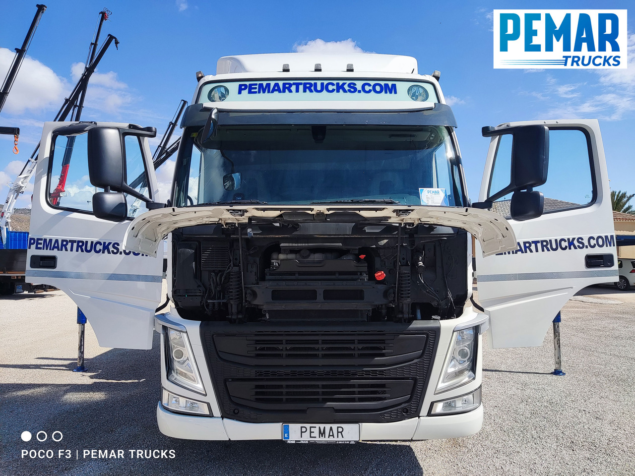 Kamion sa dizalicom VOLVO FM 500 6X2 GRUA CAJA FIJA: slika 37