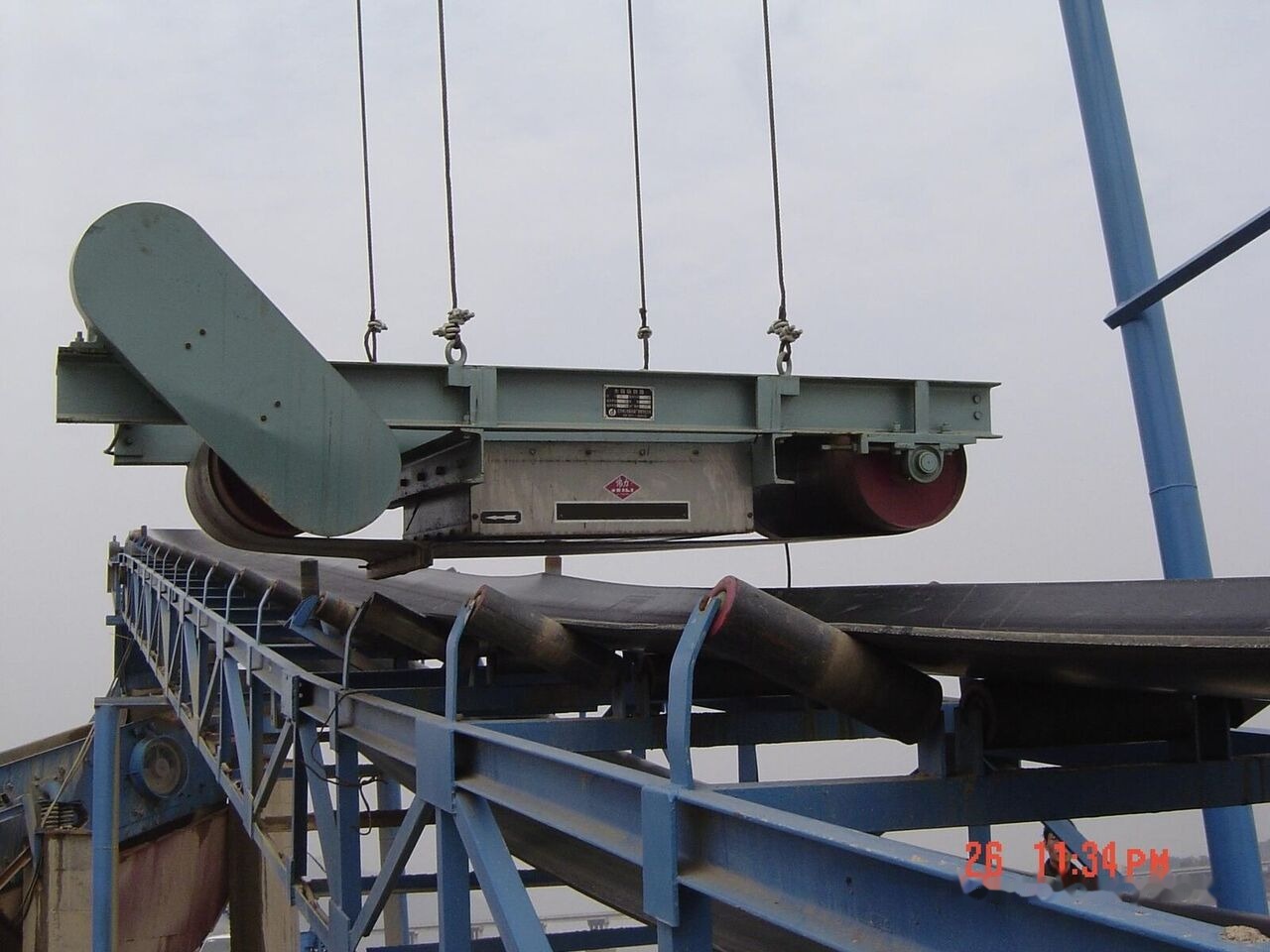 Kinglink B800 Magnetic Separator for remove iron and steels - Trakasti transporter: slika 3 Kinglink B800 Magnetic Separator for remove iron and steels - Trakasti transporter: slika 3