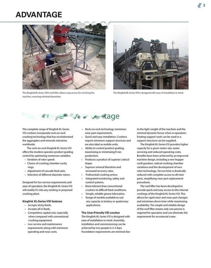 Kinglink VSI Crusher KL8 for making sand and aggregate shaping - Udarna drobilica: slika 5 Kinglink VSI Crusher KL8 for making sand and aggregate shaping - Udarna drobilica: slika 5