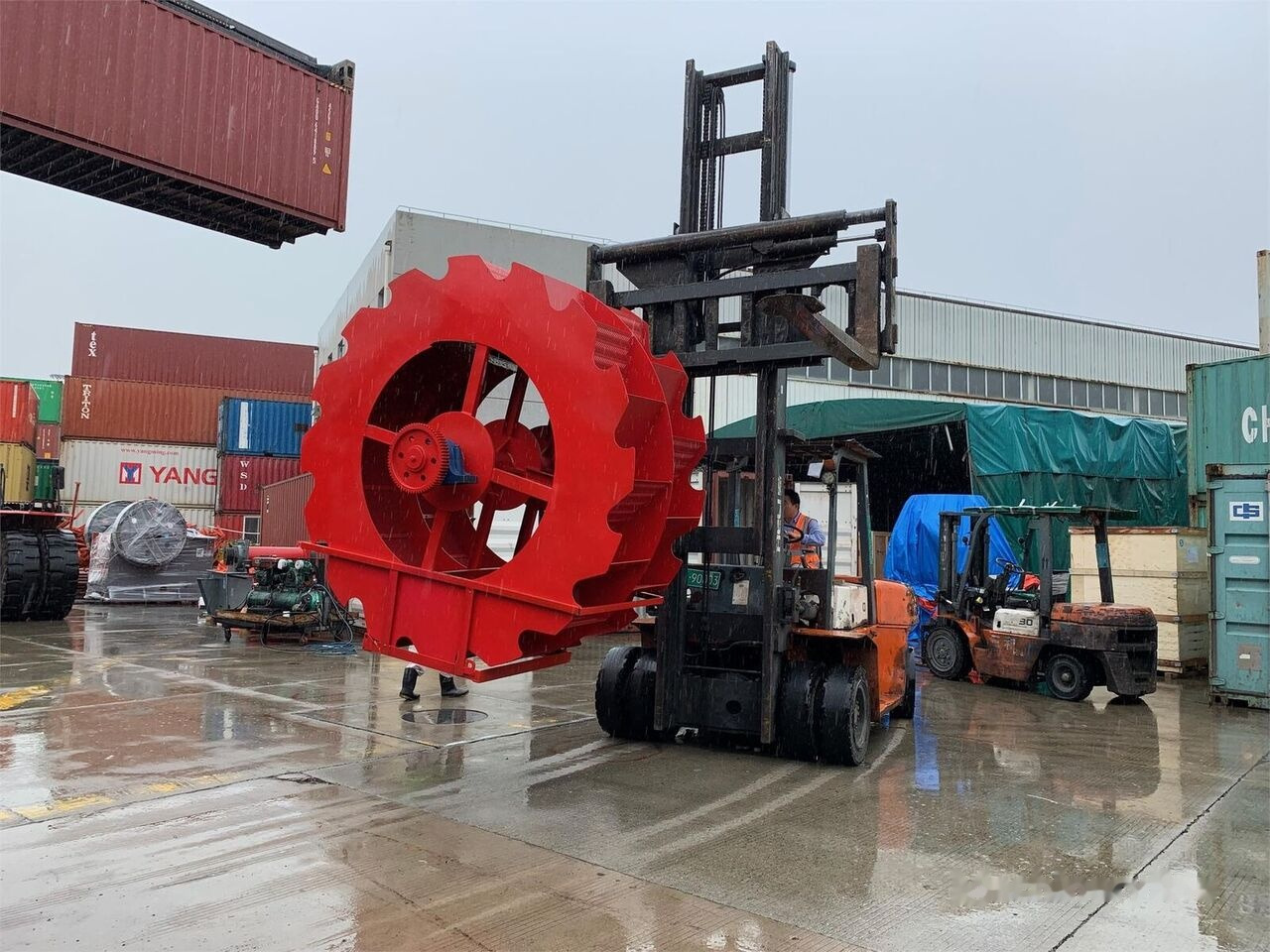 Kinglink XSD2610 Bucket Wheeled Sand Washer - Drobilica: slika 2 Kinglink XSD2610 Bucket Wheeled Sand Washer - Drobilica: slika 2