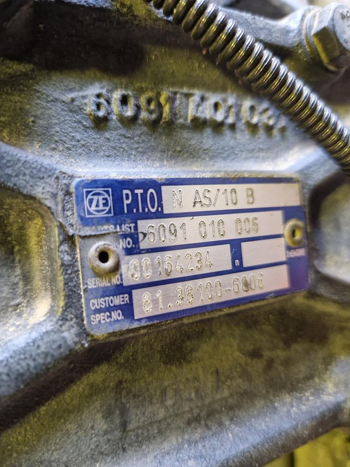 ZF P.T.O ASTRONIC N AS/10 B - 81.38100 - 6806 - Transmisija za Kamion: slika 5 ZF P.T.O ASTRONIC N AS/10 B - 81.38100 - 6806 - Transmisija za Kamion: slika 5