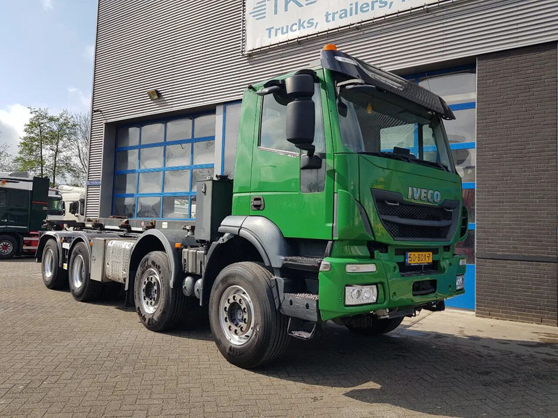 Iveco Stralis 450 8x4 Steel Nieuwe Apk/TÜV 430.000 km kettingsyst 30 t - Kamion za prevoz kontejnera/ Kamion sa promenjivim sandukom: slika 5 Iveco Stralis 450 8x4 Steel Nieuwe Apk/TÜV 430.000 km kettingsyst 30 t - Kamion za prevoz kontejnera/ Kamion sa promenjivim sandukom: slika 5