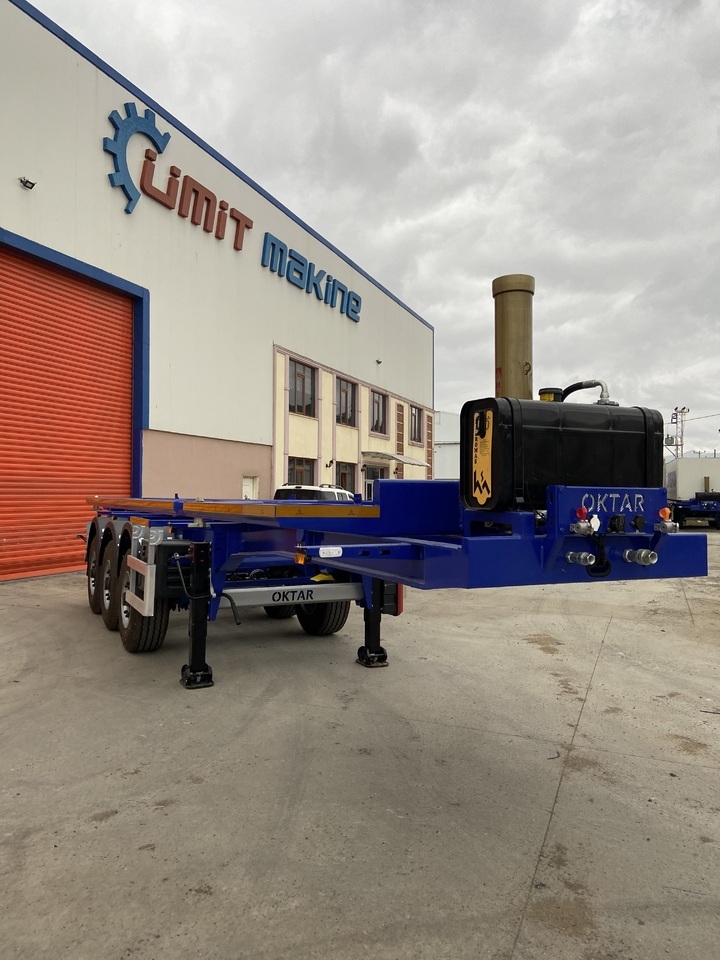 OKTAR CONTAINER TIPPER TRAILER ADR 2025 - Poluprikolica za prevoz kontejnera/ Poluprikolica sa promenjivim sandukom: slika 1 OKTAR CONTAINER TIPPER TRAILER ADR 2025 - Poluprikolica za prevoz kontejnera/ Poluprikolica sa promenjivim sandukom: slika 1