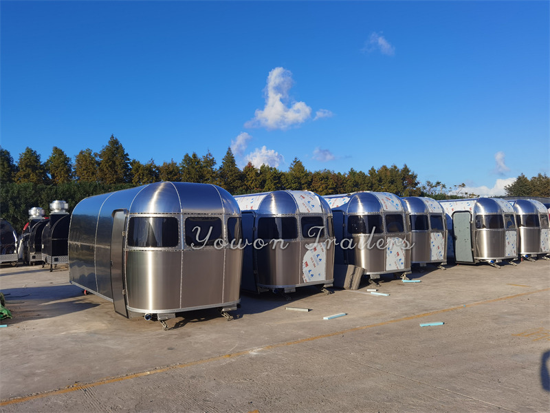 Novu Prikolica za hrane za prevoz hrane YOWON European standard food trailer with CE certificate: slika 8