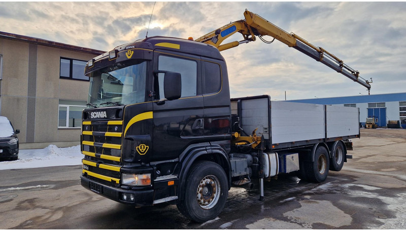 Scania R164 6X2 EFFER 150 full steel - Kamion sa tovarnim sandukom, Kamion sa dizalicom: slika 1 Scania R164 6X2 EFFER 150 full steel - Kamion sa tovarnim sandukom, Kamion sa dizalicom: slika 1