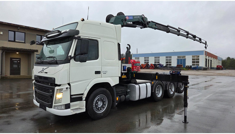 Volvo FM500 8X4*4 HMF 2620K6 - Kamion sa hidrauličnom kukom, Kamion sa dizalicom: slika 1 Volvo FM500 8X4*4 HMF 2620K6 - Kamion sa hidrauličnom kukom, Kamion sa dizalicom: slika 1