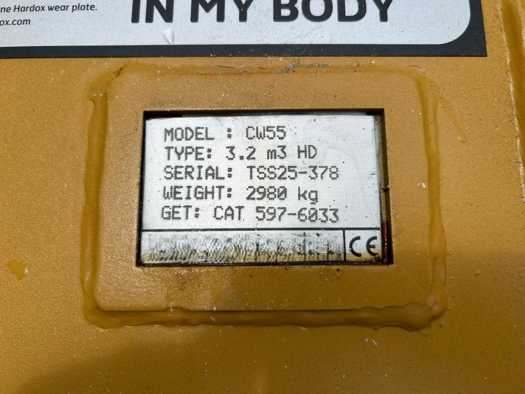 CW 55 Rock Bucket - Kašika za Građevinska mašina: slika 5 CW 55 Rock Bucket - Kašika za Građevinska mašina: slika 5