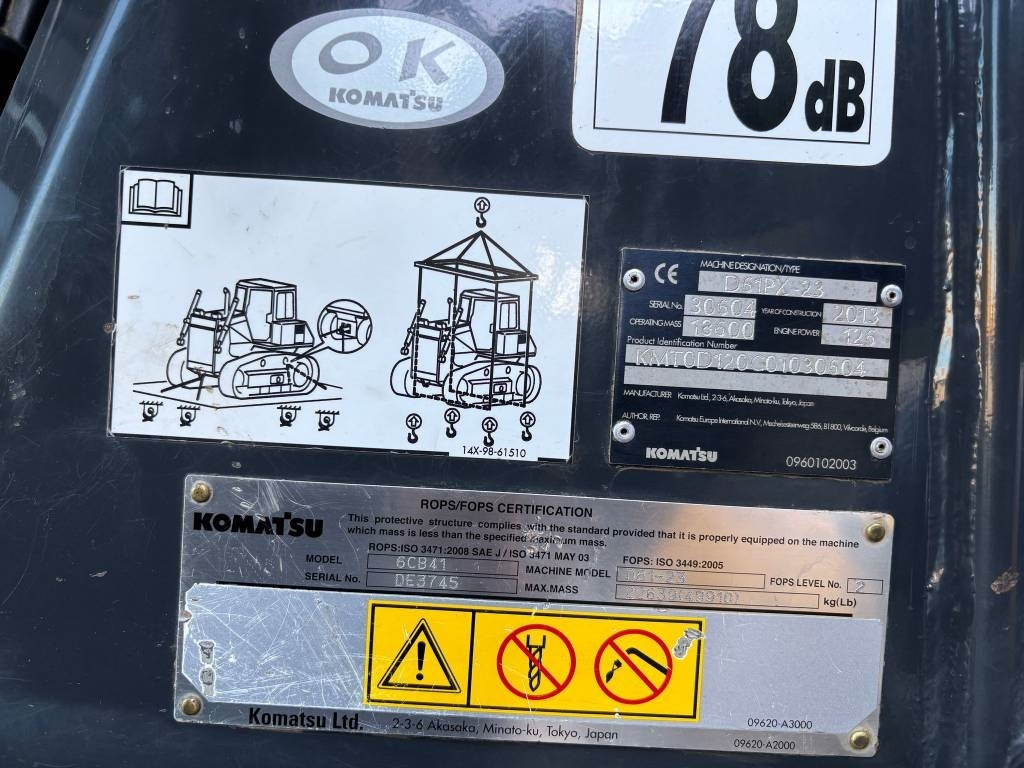 Buldožer Komatsu D 61 PX-23: slika 8