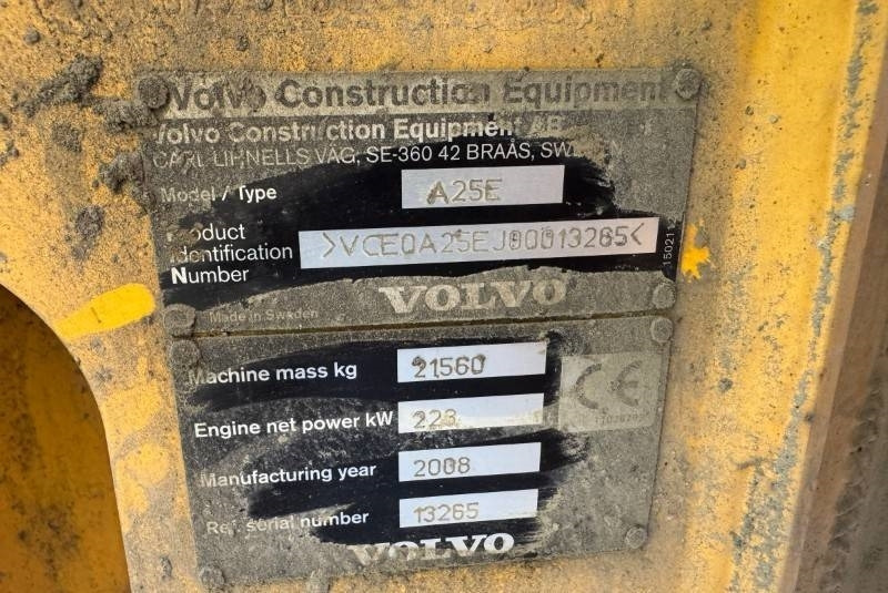 Volvo A 25 E (On Transport) - Zglobni kiper: slika 2 Volvo A 25 E (On Transport) - Zglobni kiper: slika 2