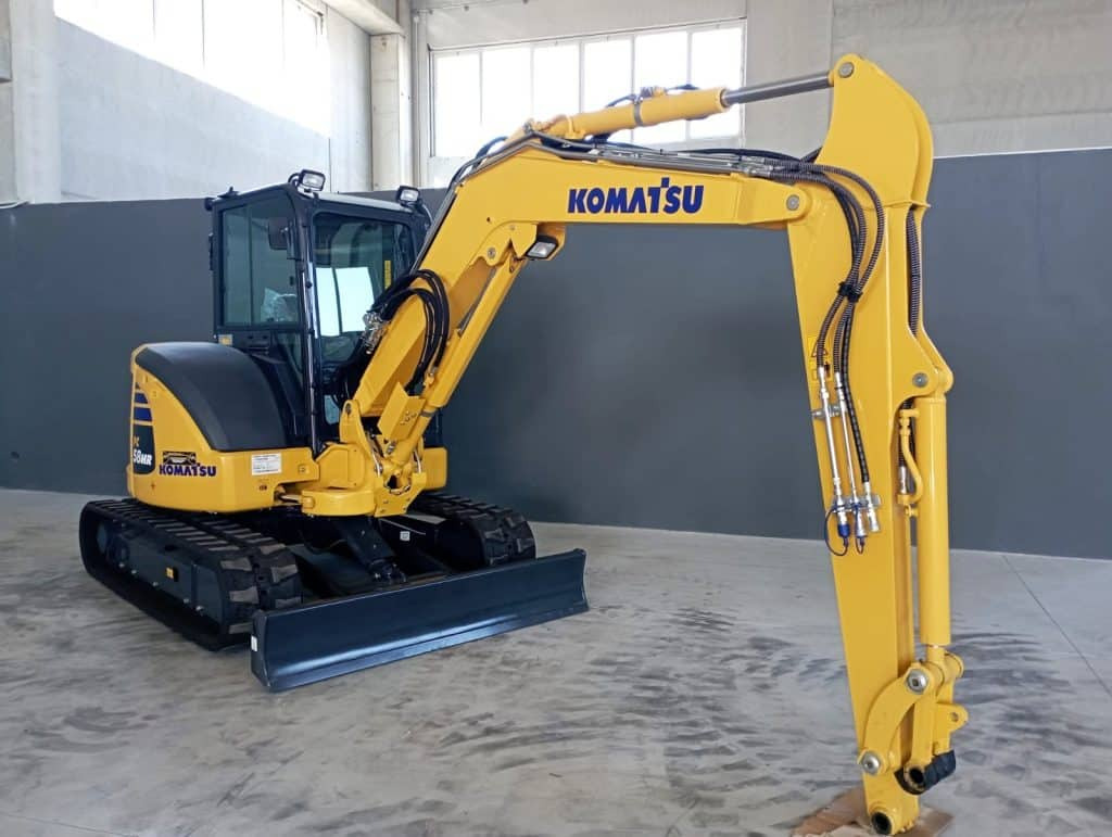 Komatsu PC58MR-5E0 - Mini bager: slika 4 Komatsu PC58MR-5E0 - Mini bager: slika 4