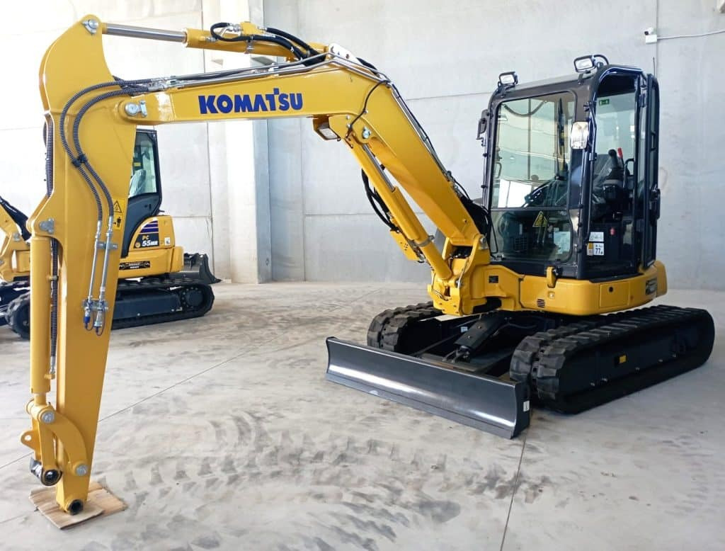 Komatsu PC58MR-5E0 - Mini bager: slika 1 Komatsu PC58MR-5E0 - Mini bager: slika 1