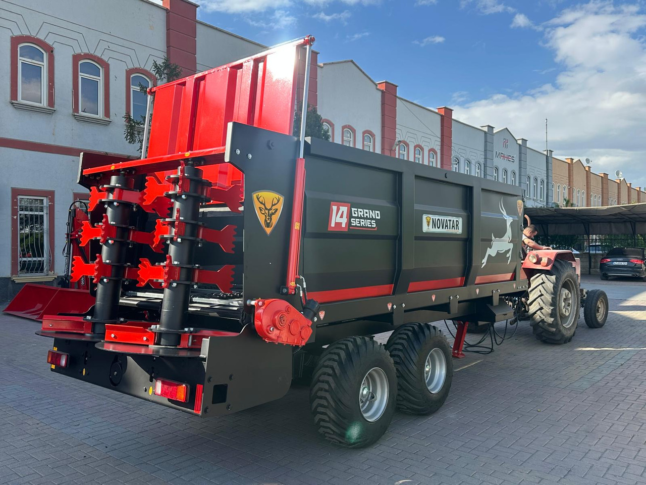 Novatar Manure Spreader Trailer 10 M3 - Rasipač prirodnog đubirva: slika 5 Novatar Manure Spreader Trailer 10 M3 - Rasipač prirodnog đubirva: slika 5