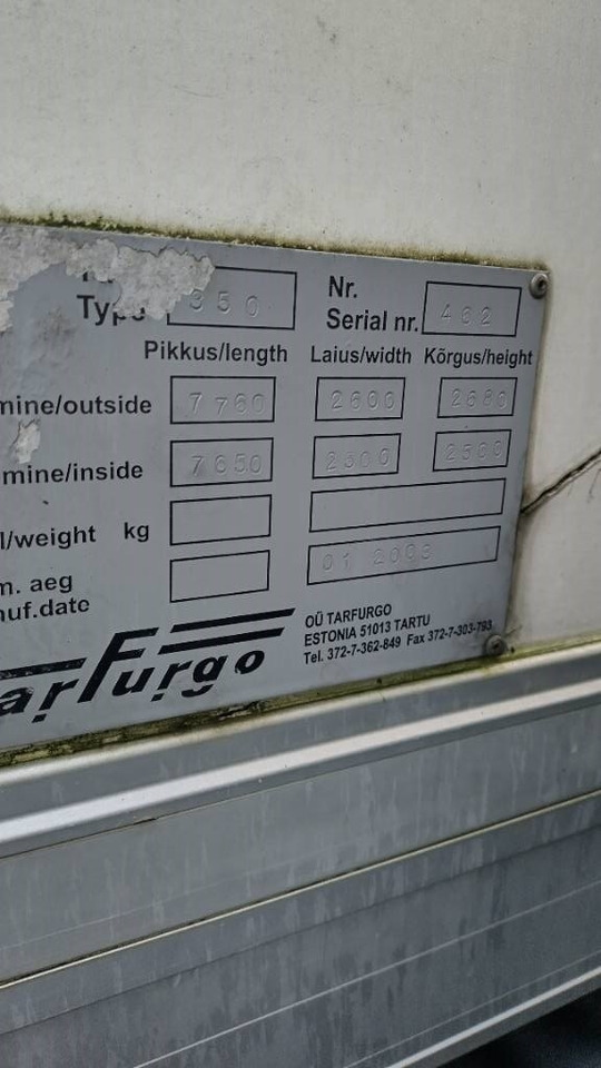 Scania P94 kokosivuaukeva kori+pl-nostin - Kamion sa zatvorenim sandukom: slika 4 Scania P94 kokosivuaukeva kori+pl-nostin - Kamion sa zatvorenim sandukom: slika 4