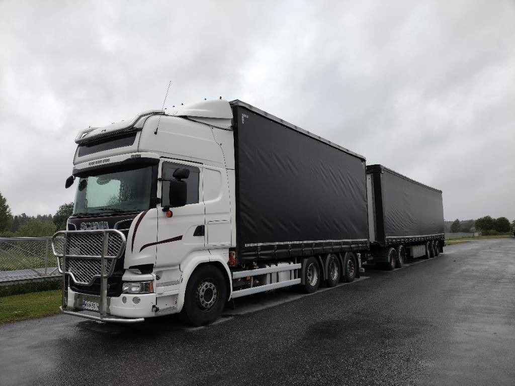 Scania R580 8x4 kapellilava+Dolly+kärry 76tn juna - Kamion sa ceradom: slika 4 Scania R580 8x4 kapellilava+Dolly+kärry 76tn juna - Kamion sa ceradom: slika 4