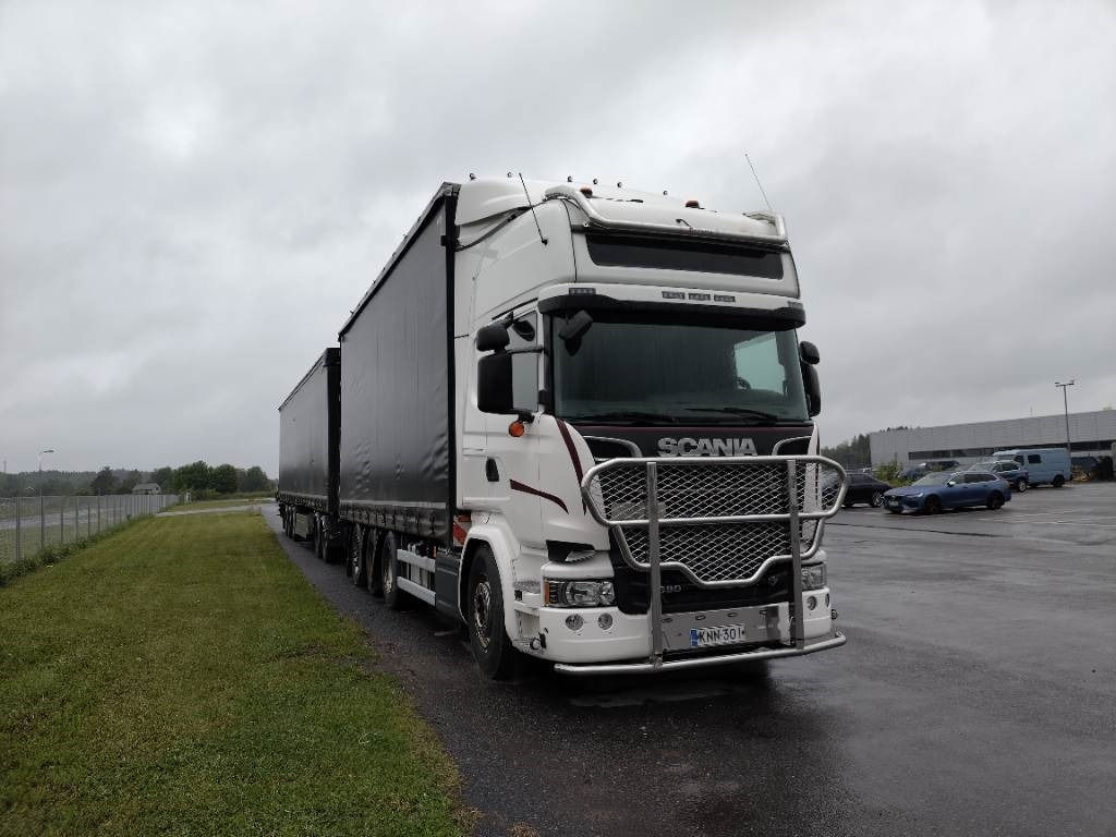 Scania R580 8x4 kapellilava+Dolly+kärry 76tn juna - Kamion sa ceradom: slika 3 Scania R580 8x4 kapellilava+Dolly+kärry 76tn juna - Kamion sa ceradom: slika 3