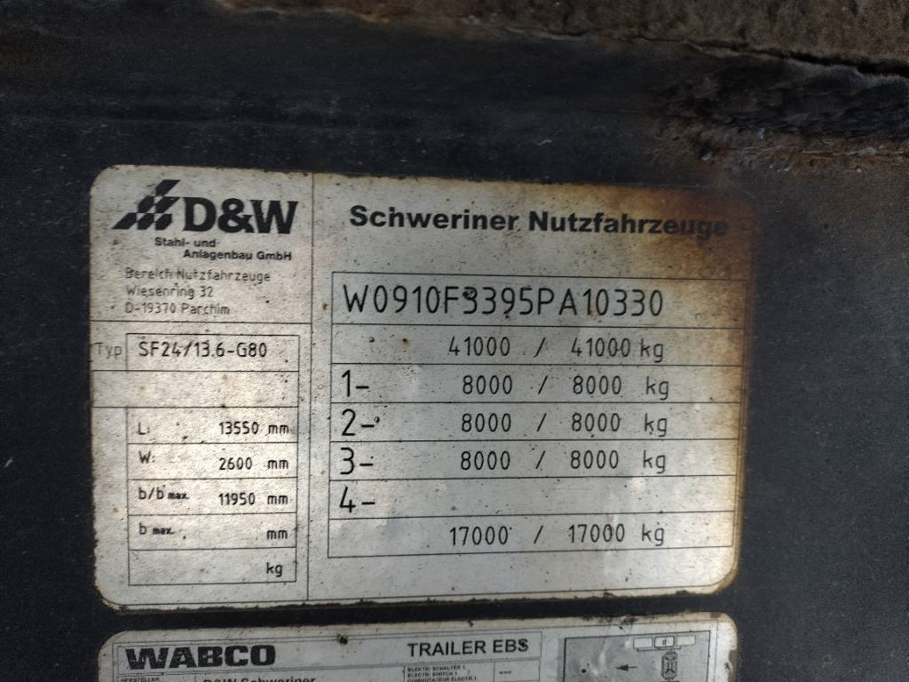 Schweriner Carrier kylmäkone  - Poluprikolica hladnjače: slika 3 Schweriner Carrier kylmäkone  - Poluprikolica hladnjače: slika 3