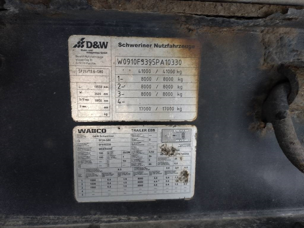 Schweriner Carrier kylmäkone  - Poluprikolica hladnjače: slika 4 Schweriner Carrier kylmäkone  - Poluprikolica hladnjače: slika 4