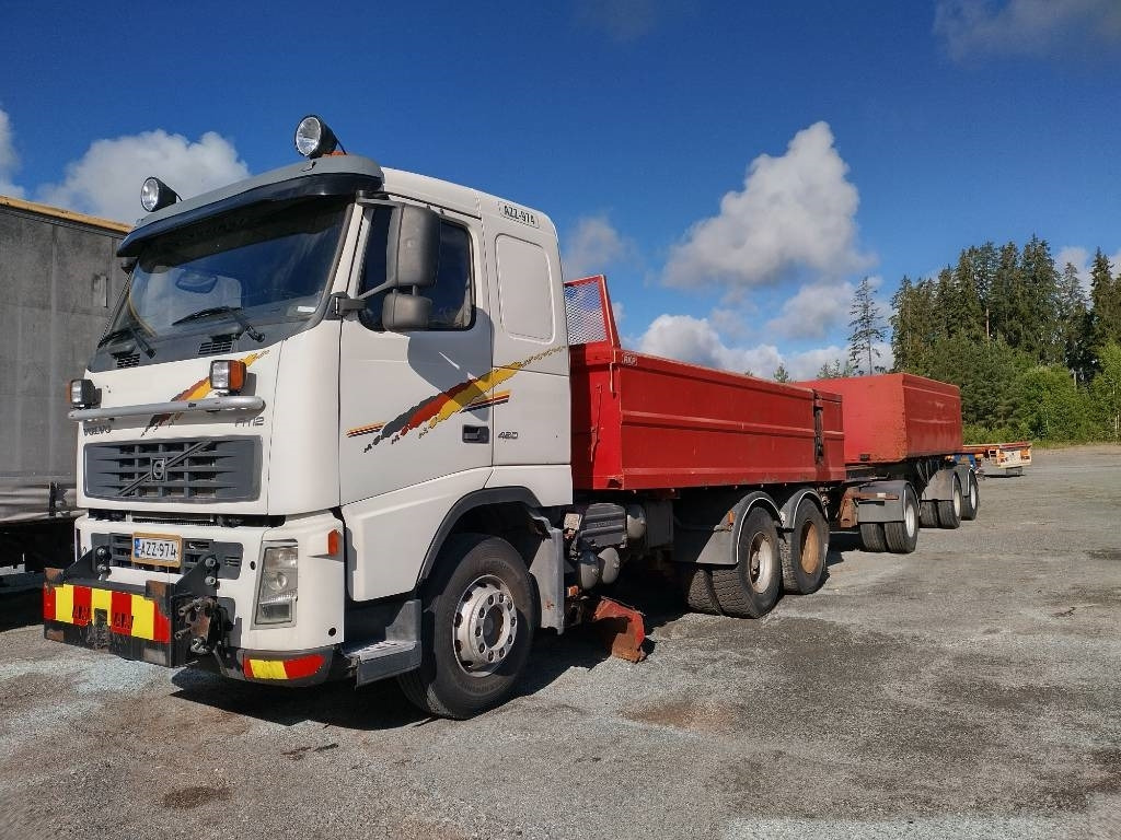 Volvo FH12 aurausvarustus,kasettilava+ Kome kasettikärry - Istovarivač: slika 1 Volvo FH12 aurausvarustus,kasettilava+ Kome kasettikärry - Istovarivač: slika 1