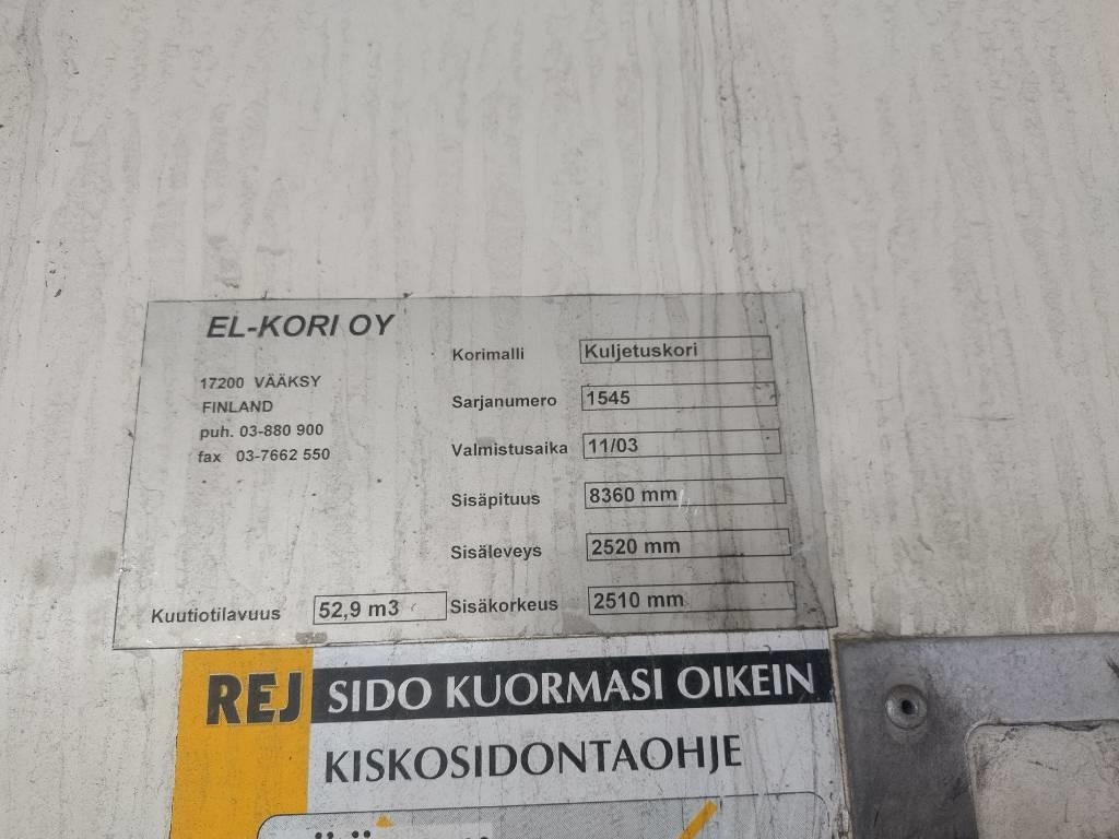 Lizing Volvo FM9 4x2 8,40m pitkä kylkiaukeava kori  Volvo FM9 4x2 8,40m pitkä kylkiaukeava kori: slika 7 Lizing Volvo FM9 4x2 8,40m pitkä kylkiaukeava kori  Volvo FM9 4x2 8,40m pitkä kylkiaukeava kori: slika 7