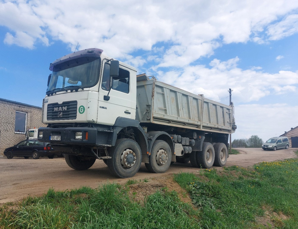 MAN 35.414 8X6 - Istovarivač: slika 2 MAN 35.414 8X6 - Istovarivač: slika 2