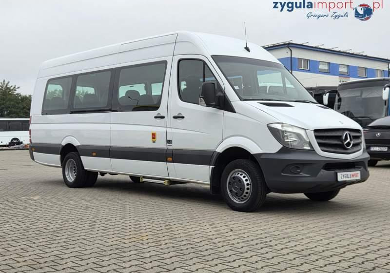 Mercedes-Benz SPRINTER TRANSFER/ SPROWADZONY/ MANUAL / EURO 6 - Minibus, Putnički kombi: slika 1 Mercedes-Benz SPRINTER TRANSFER/ SPROWADZONY/ MANUAL / EURO 6 - Minibus, Putnički kombi: slika 1