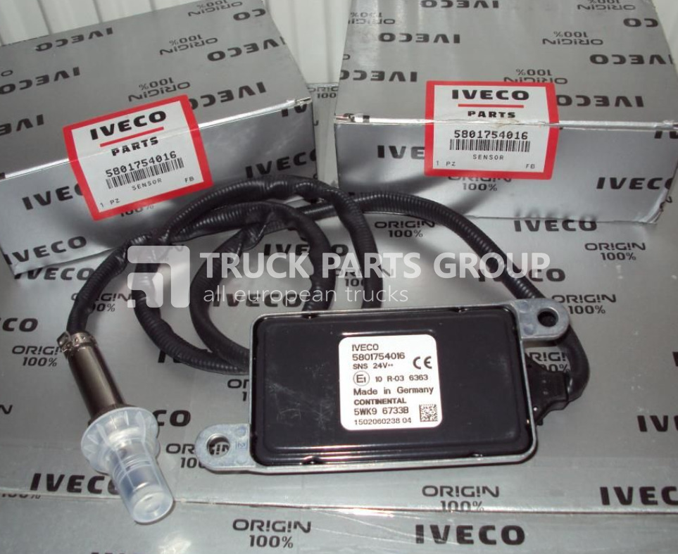 IVECO Stralis EURO 5, EURO 6 NOX sensor, 5801754016, 5WK967338, 5WK967 sensor - Senzor za Kamion: slika 1 IVECO Stralis EURO 5, EURO 6 NOX sensor, 5801754016, 5WK967338, 5WK967 sensor - Senzor za Kamion: slika 1