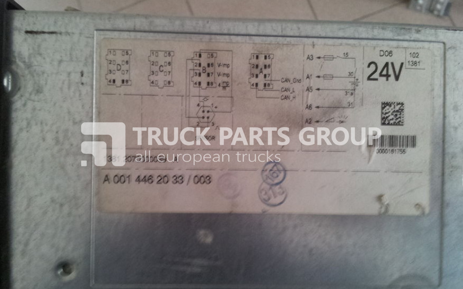 Tahograf za Kamion MERCEDES-BENZ tachograph: slika 10