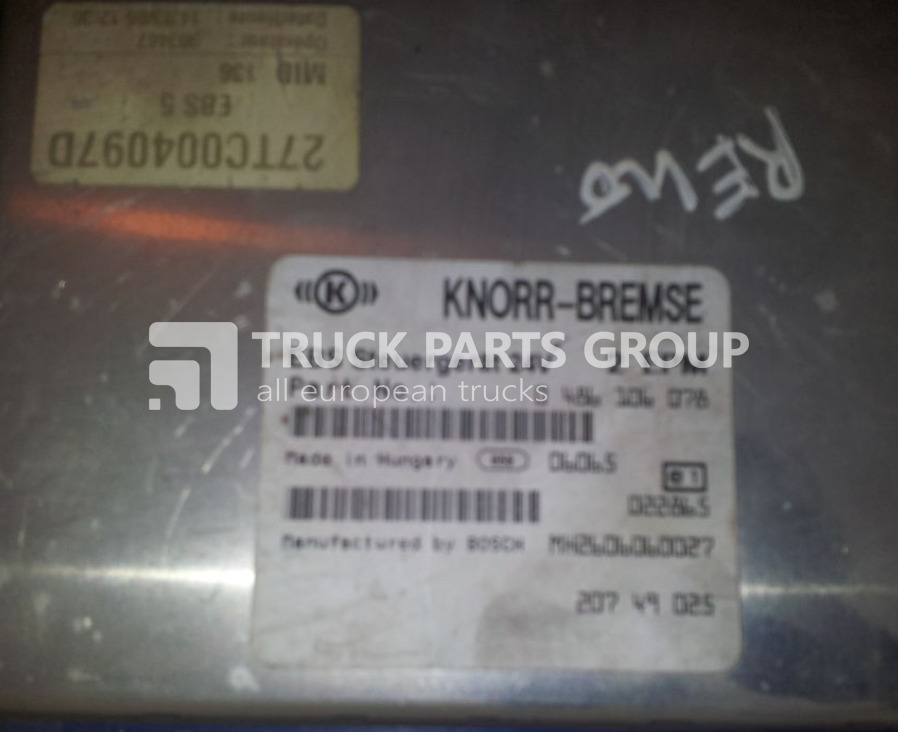 RENAULT DXI MAGNUM, PREMIUM EBS Control unit 20749025, 20895573, 0486106 control unit - Upravljačka jedinica za Kamion: slika 2 RENAULT DXI MAGNUM, PREMIUM EBS Control unit 20749025, 20895573, 0486106 control unit - Upravljačka jedinica za Kamion: slika 2