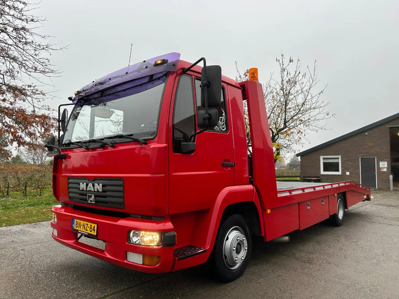 MAN L20 / NL TRUCK / EURO3 / 111.000km / EL. WINCH / 7,5t / SUPER CONDITION!! - Kamion za prevoz automobila: slika 1 MAN L20 / NL TRUCK / EURO3 / 111.000km / EL. WINCH / 7,5t / SUPER CONDITION!! - Kamion za prevoz automobila: slika 1