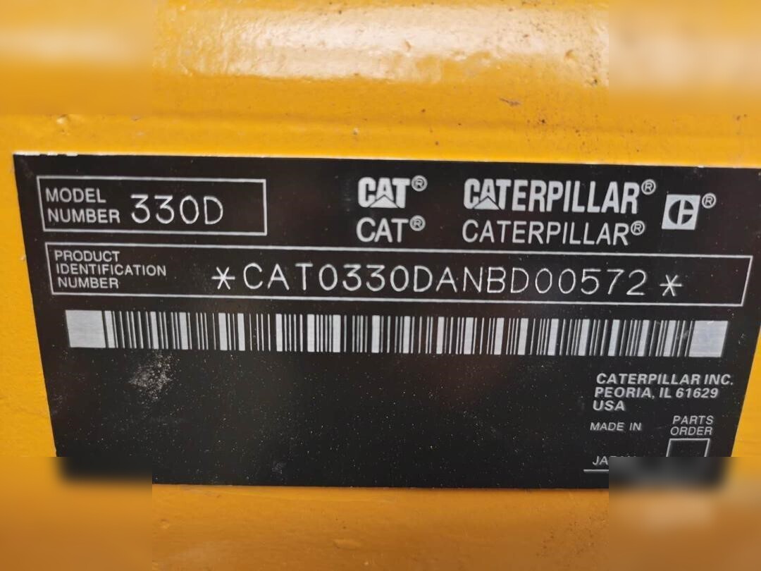 CATERPILLAR 330D - Bager guseničar: slika 5 CATERPILLAR 330D - Bager guseničar: slika 5