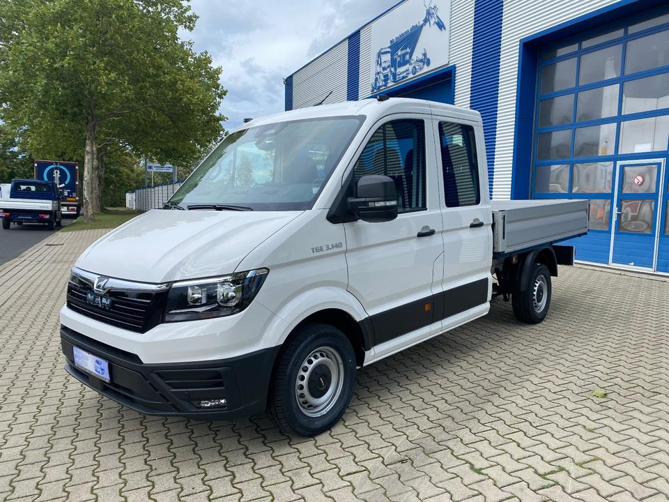 MAN TGE 3.140 Doka Pritsche Next Level *TEMPO*KLIMA*CAM*AHK*APP*PDC*INKL.19% MWST*SOFORT!* - Dostavno vozilo s ravnom platformom, Dostavno vozilo sa duplom kabinom: slika 4 MAN TGE 3.140 Doka Pritsche Next Level *TEMPO*KLIMA*CAM*AHK*APP*PDC*INKL.19% MWST*SOFORT!* - Dostavno vozilo s ravnom platformom, Dostavno vozilo sa duplom kabinom: slika 4