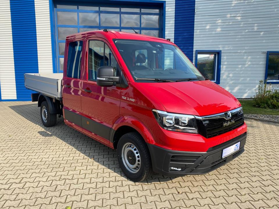 MAN TGE 3.140 Doka Pritsche Next Level *TEMPO*KLIMA*CAM*AHK*APP*PDC*INKL.19% MWST*SOFORT!* - Dostavno vozilo s ravnom platformom, Dostavno vozilo sa duplom kabinom: slika 3 MAN TGE 3.140 Doka Pritsche Next Level *TEMPO*KLIMA*CAM*AHK*APP*PDC*INKL.19% MWST*SOFORT!* - Dostavno vozilo s ravnom platformom, Dostavno vozilo sa duplom kabinom: slika 3