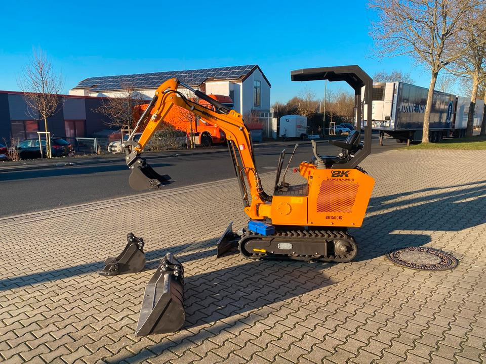 Minibagger BK1500JS *INKL.19% MWST*KUBOTA*BERGER KRAUS*JOYSTICK*SCHAUFELPAKET*SOFORT!* - Mini bager: slika 2 Minibagger BK1500JS *INKL.19% MWST*KUBOTA*BERGER KRAUS*JOYSTICK*SCHAUFELPAKET*SOFORT!* - Mini bager: slika 2