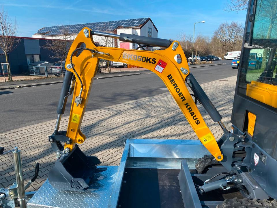 Mini bager Minibagger BK950KS + Tieflader + Zubehör *INKL.19% MWST*BERGER KRAUS*KABINE*SOFORT!*: slika 10