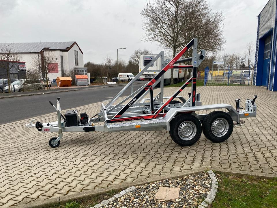 Vermietung / Kabelanhänger 3500KG E-Winde / Nutzlast 2749KG / Kabeltrommel-Anhänger / Glasfaser / 1 Woche - Kablovska prikolica: slika 4 Vermietung / Kabelanhänger 3500KG E-Winde / Nutzlast 2749KG / Kabeltrommel-Anhänger / Glasfaser / 1 Woche - Kablovska prikolica: slika 4