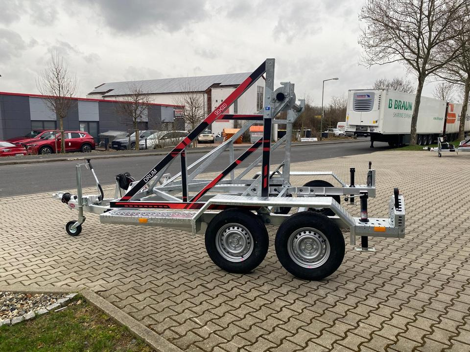 Vermietung / Kabelanhänger 3500KG / Nutzlast 2766KG / Kabeltrommel-Anhänger / Glasfaser/ 1 Monat - Kablovska prikolica: slika 4 Vermietung / Kabelanhänger 3500KG / Nutzlast 2766KG / Kabeltrommel-Anhänger / Glasfaser/ 1 Monat - Kablovska prikolica: slika 4