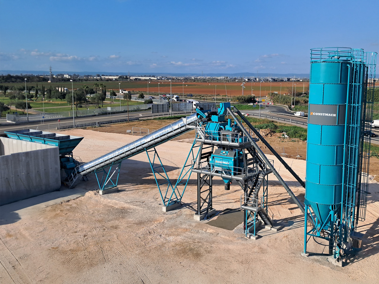 Constmach 120 m³/h Stationary Concrete Batching Plant - Fabrika betona: slika 2 Constmach 120 m³/h Stationary Concrete Batching Plant - Fabrika betona: slika 2