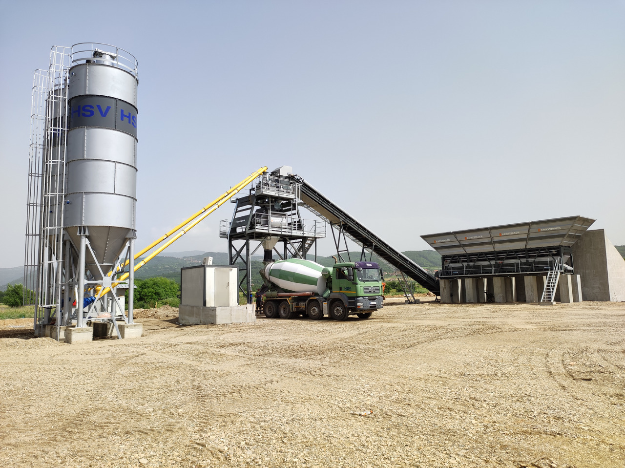 Constmach 160 m³/h Stationary Concrete Batching Plant - Fabrika betona: slika 2 Constmach 160 m³/h Stationary Concrete Batching Plant - Fabrika betona: slika 2
