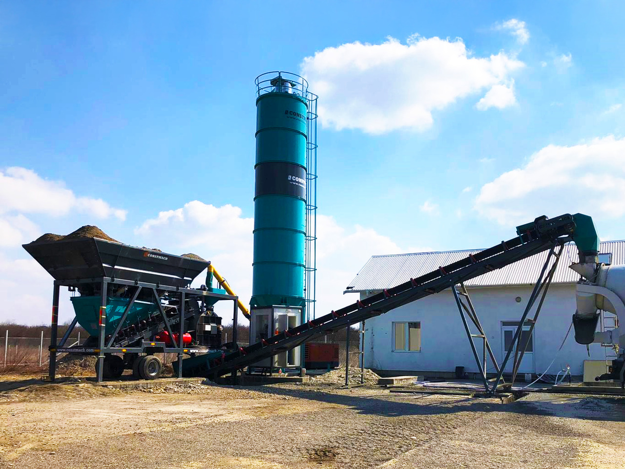 Constmach Small Mobile Concrete Batching Plant 45 m³/h - Fabrika betona: slika 4 Constmach Small Mobile Concrete Batching Plant 45 m³/h - Fabrika betona: slika 4