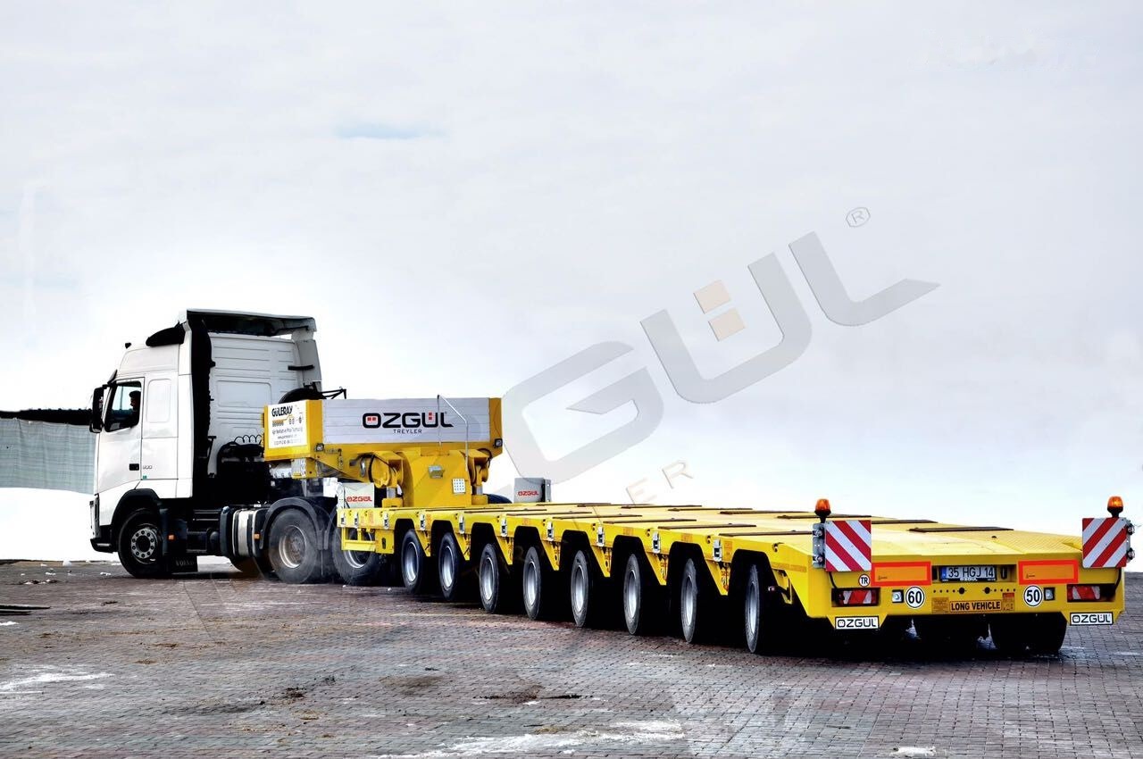 Novu Niska prikolica za prevoz za prevoz teških mašina Özgül 8 AXLE LOWBED SEMI TRAILER: slika 21 Novu Niska prikolica za prevoz za prevoz teških mašina Özgül 8 AXLE LOWBED SEMI TRAILER: slika 21