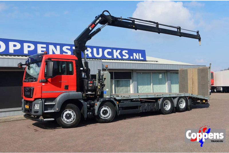 MAN TGS 35.360 8X2 Euro 6 Oprijwagen + HIAB 228 E 3 kraan. Radio grafisch + winch - Kamion sa dizalicom: slika 1 MAN TGS 35.360 8X2 Euro 6 Oprijwagen + HIAB 228 E 3 kraan. Radio grafisch + winch - Kamion sa dizalicom: slika 1