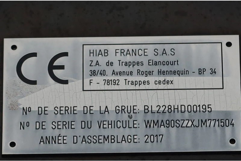 Kamion sa dizalicom MAN TGS 35.360 Kraanwagen + oprijwagen Hiab 228 E3: slika 14 Kamion sa dizalicom MAN TGS 35.360 Kraanwagen + oprijwagen Hiab 228 E3: slika 14